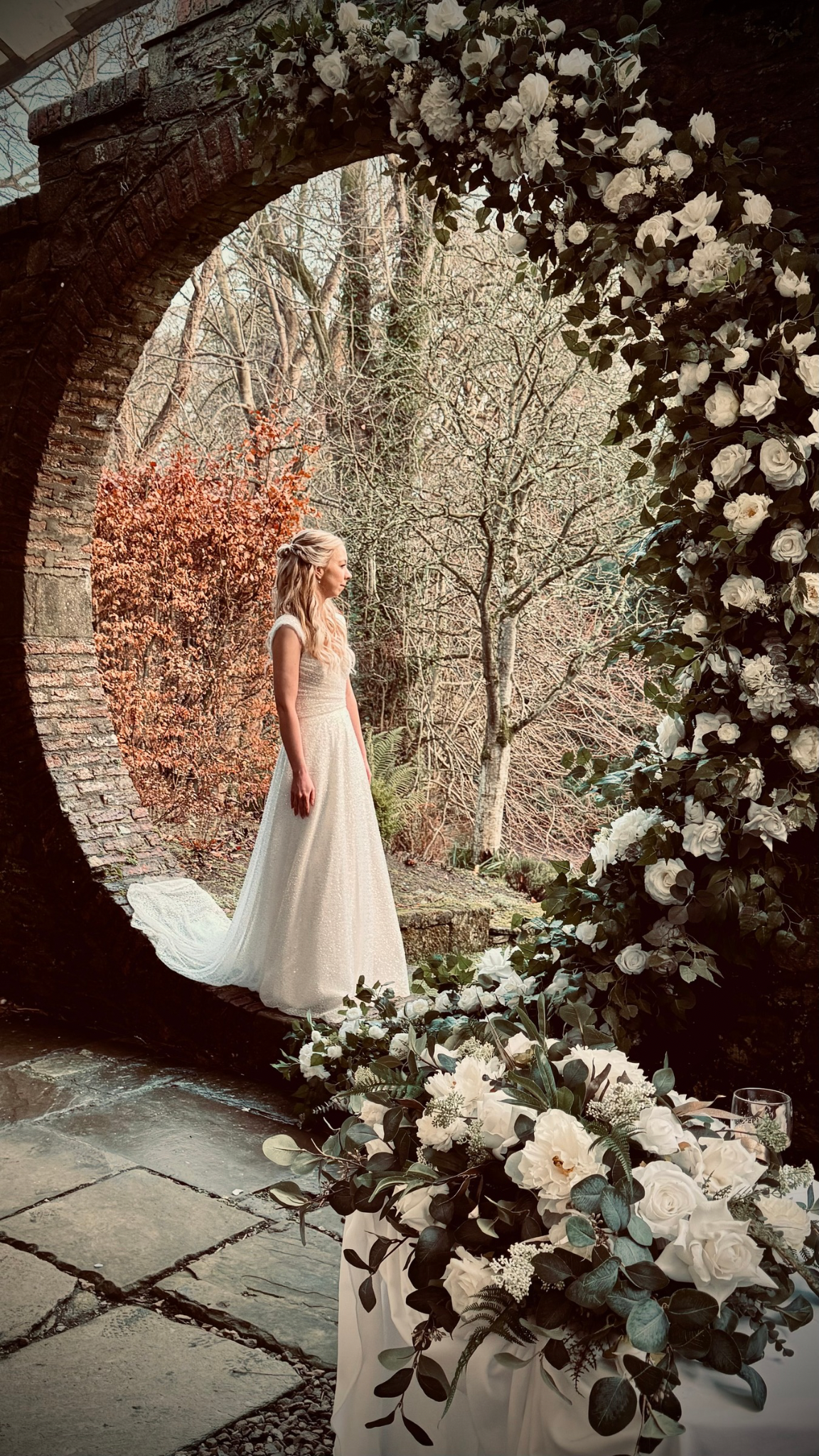 Jordanne bridal look